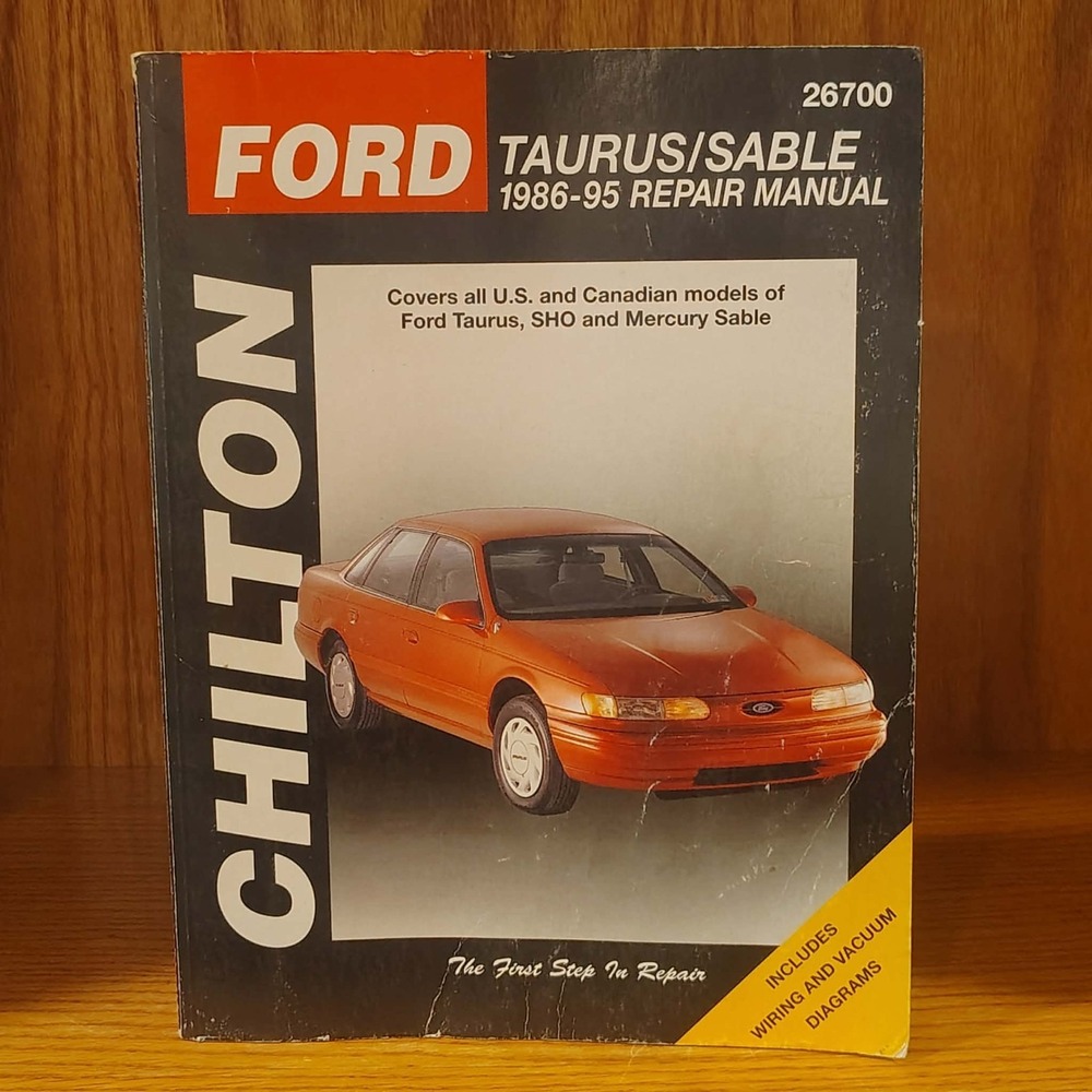 Chilton 26700 FORD TAURUS, SABLE 1986-1995, Paperback - Very Good